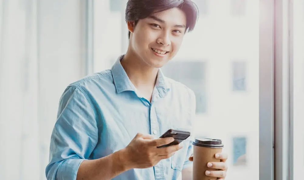 笑顔を見たとき