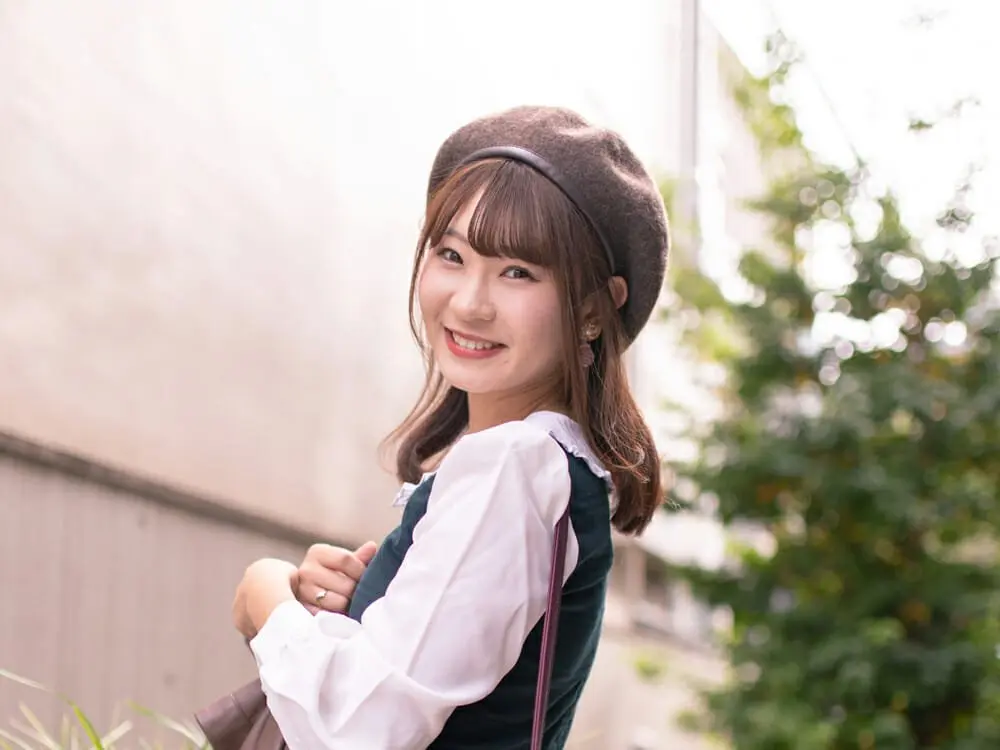 目が合ったとき