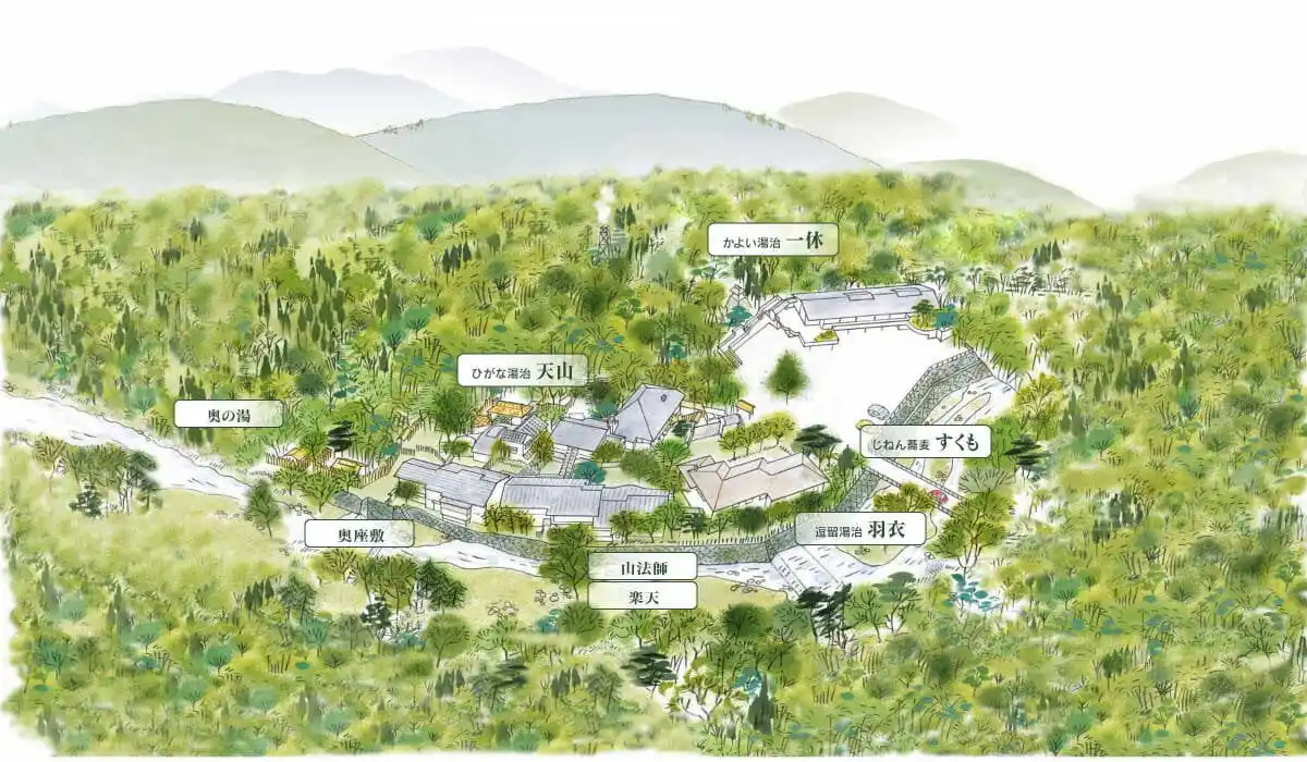 天山湯治郷（神奈川県）