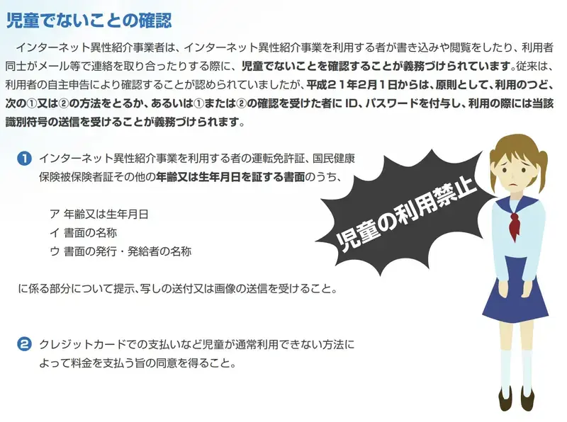 警察庁｜出会い系サイト規制法の改正